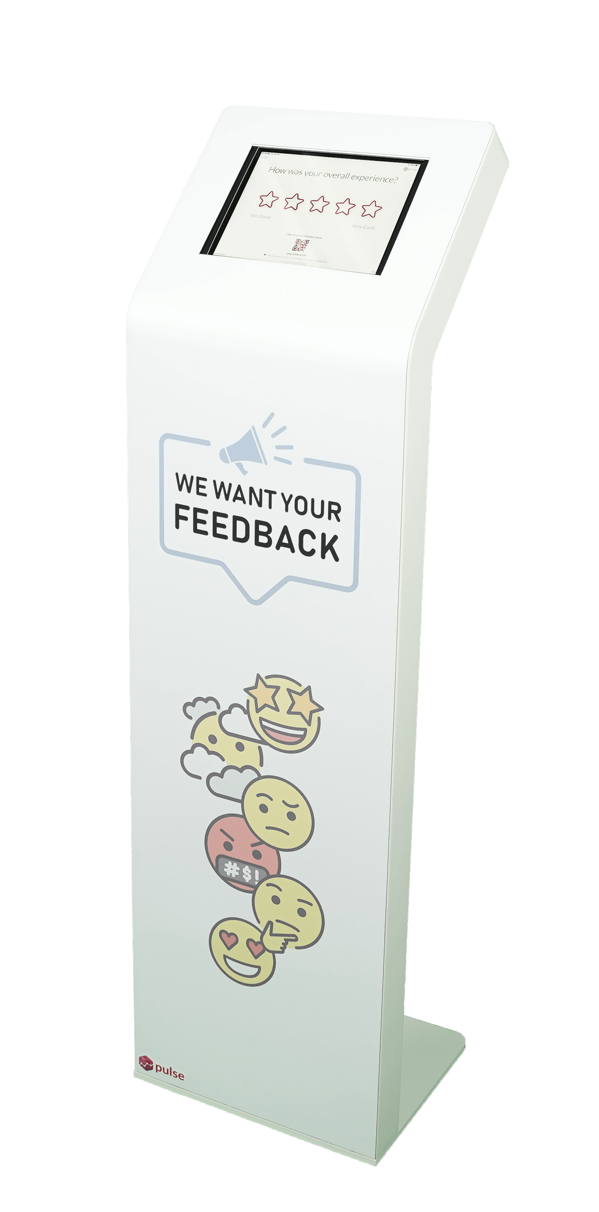Pulse For Good anonymous feedback kiosk for nonprofits